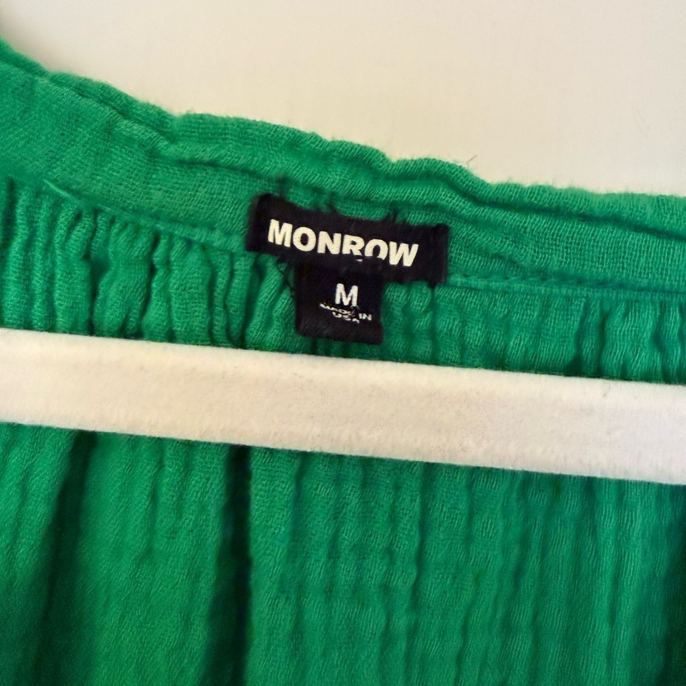 Monrow Gauze Dress M - Picture 4 of 4